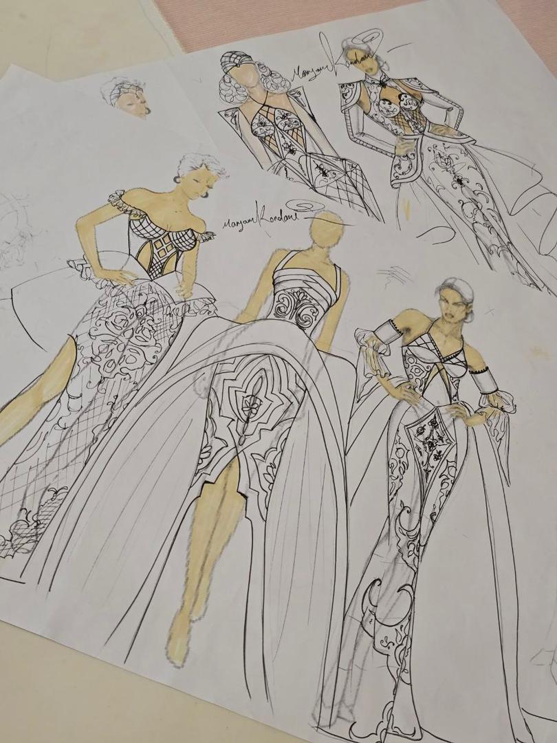 دوره پیشرفته طراحی لباس